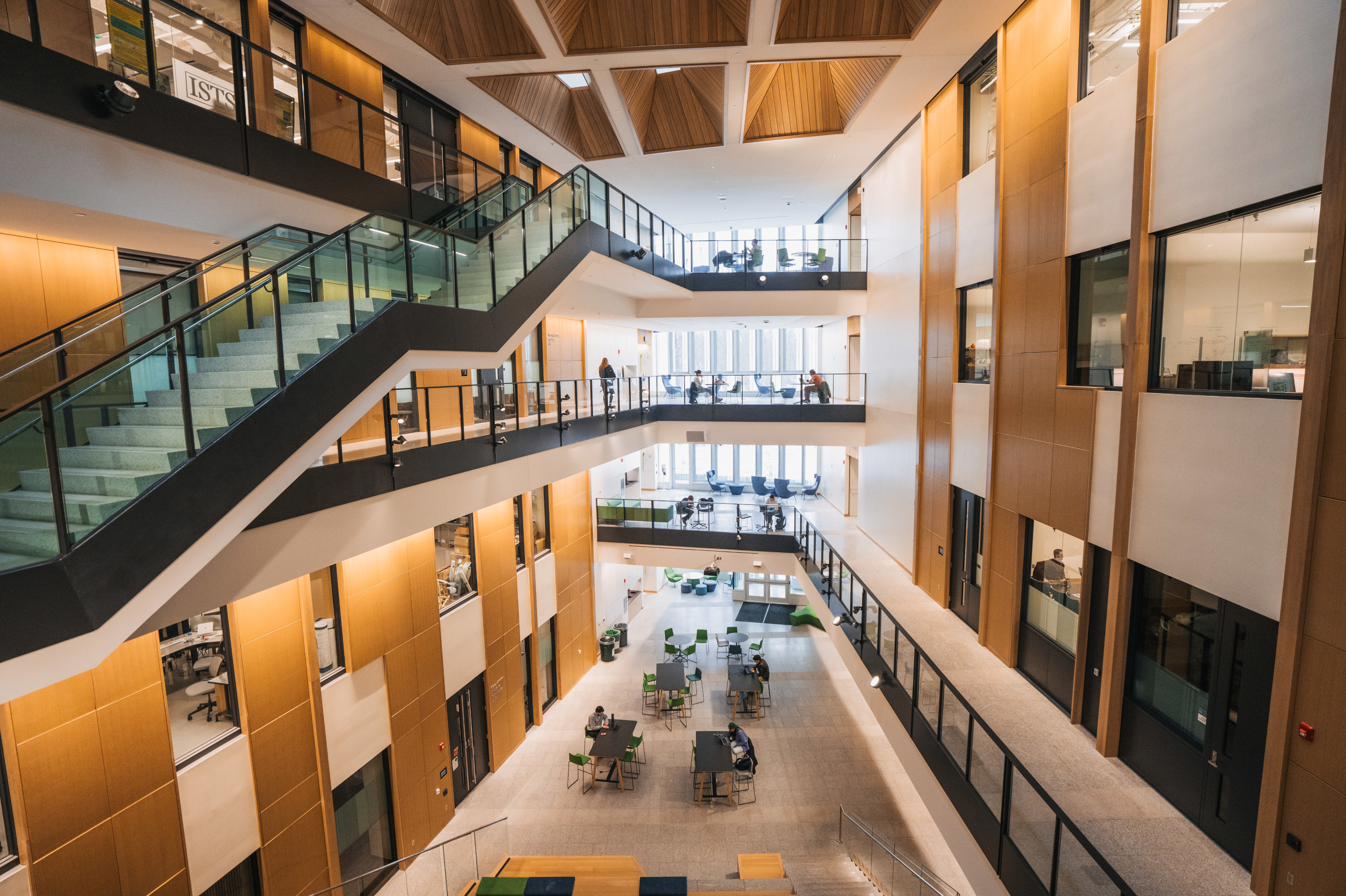 Inside the Class of 1982 Engineering and Computer Science Center (ECSC)